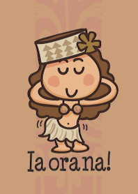 Mililan-chan Tahitian-dance version