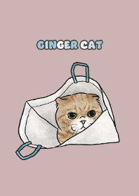 gingercat7 / rose pink