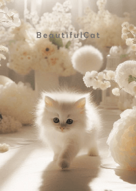 Beautiful Cat-NATURAL FLOWER 17
