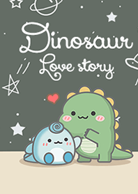 Dinosaur green & Blue