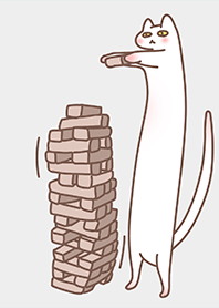 standing cat & Building Blocks 3