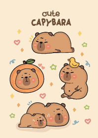 Capybara cute :D