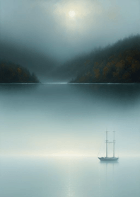 Peaceful lake, a comfortable day 42088d