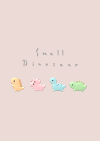 3d small dinosaur/pink LB