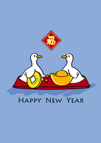 發呆鴨的新年假期-基本色
