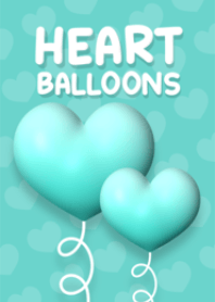 Heart Balloons Cute Theme 8