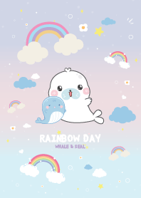 Whale&Seal Rainbow Day Sweet