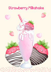 Strawberry Milkshake(beige)