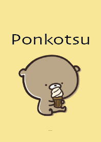 Yellow : Honorific bear ponkotsu 4