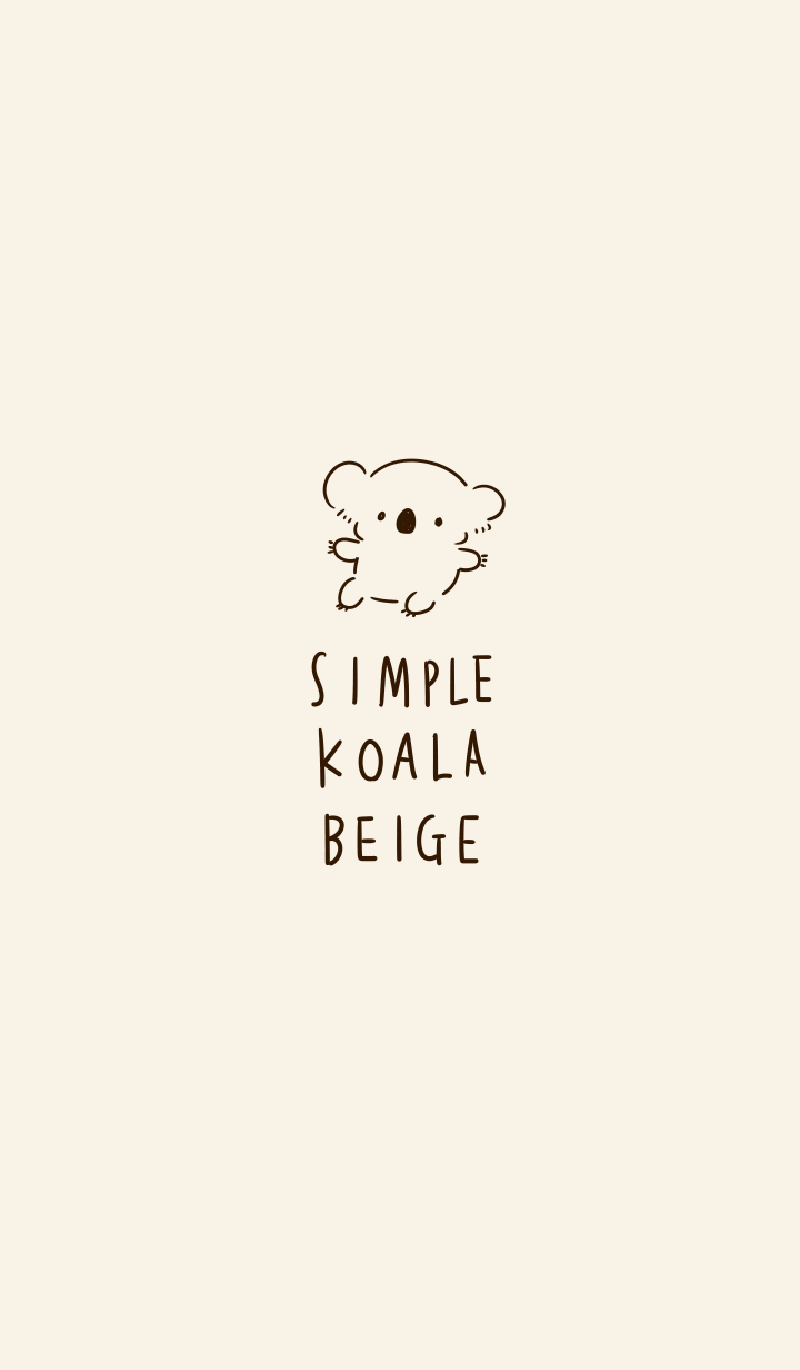 Simple koala beige.