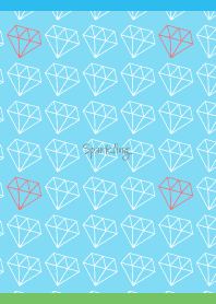 Sparkling Diamonds3 blue