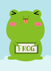 Simple Love Cute Frog Theme Vr.2