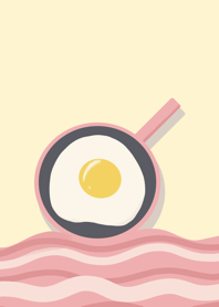 Bacon and Fried Egg Breakfast Buddy