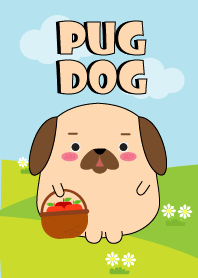 Lovely Fat Pug Dog Theme (jp)