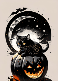 浮世繪萬聖節貓咪 1b3AD9