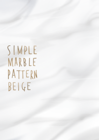 simple Marble pattern beige