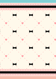 Ribbon and lace05 P&B