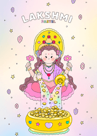 Lakshmi pastel : wealth!