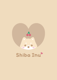 Shiba Inu2 Cherry - yellow