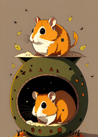 Halloween Hamster 983CB9