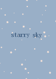 starry sky =milkyblue pink=