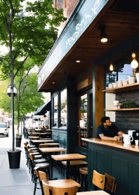 居心地の良いカフェ 2EC356