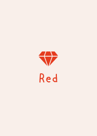 Diamond -Red-