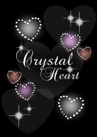 A crystal heart.