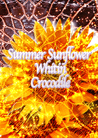 Summer Sunflower Whitin Crocodile