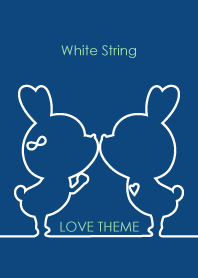 White String LOVE THEME 11.