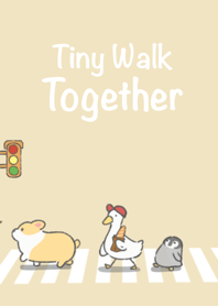 Tiny Walk Together (Beige 05)