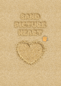 Sand Picture Heart 35