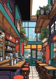 Cozy Coffee shop 8feBC6