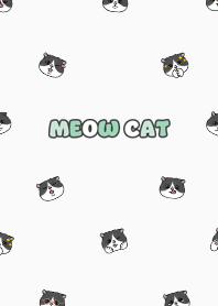 neko head8 - white