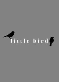little bird-black&white-