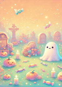 Lovely Halloween Ghost 005