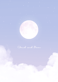Cloud & Moon  - purple 02
