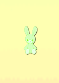Simple rabbit plush toy 3