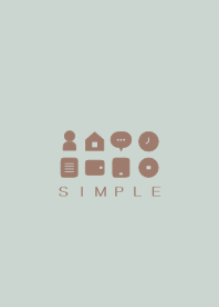 SIMPLE(beige green)V.645b