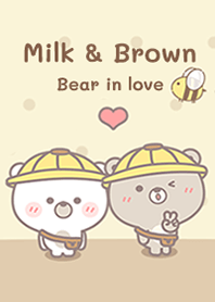 Milk&Brown in love