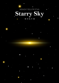 Starry Sky -MIKADO YELLOW STAR-