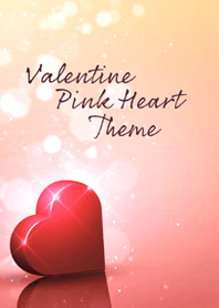 Valentine Sparkle Pink Heart Theme