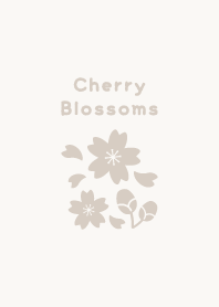 Cherry Blossoms11<Beige>