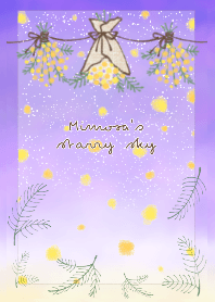 Mimosa's starry night