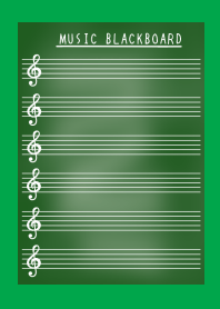 MUSIC BLACKBOARDj-GREEN
