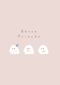 Ghost Friend/ pink beige LB
