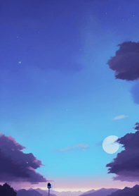 Night appearance background 687Cd0