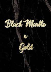 Black Marble x Gold