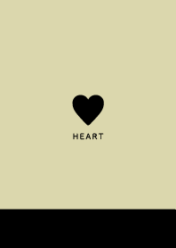 Simple Heart // Black&Ash Beige/20