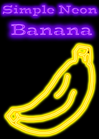 Simple neon×Banana